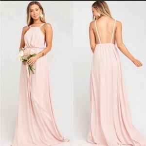 Show Me Your Mumu | Light Pink Maxi Dress